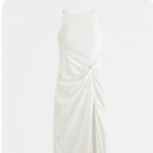 Women's Draped Skirt Maxi Dress